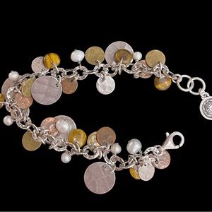 Silpada “MIXED METALS” Cha~Cha Bracelet B1853